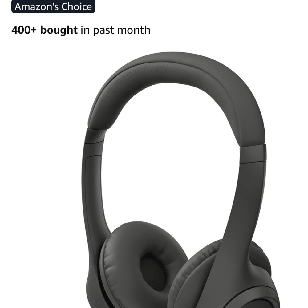 Logitech H600 Wireless Over-Ear Headset – Black – NEW